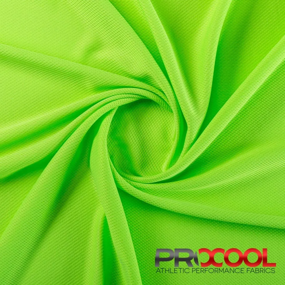 ProCool® Dri-QWick™ Jersey Mesh CoolMax Fabric (W-434)