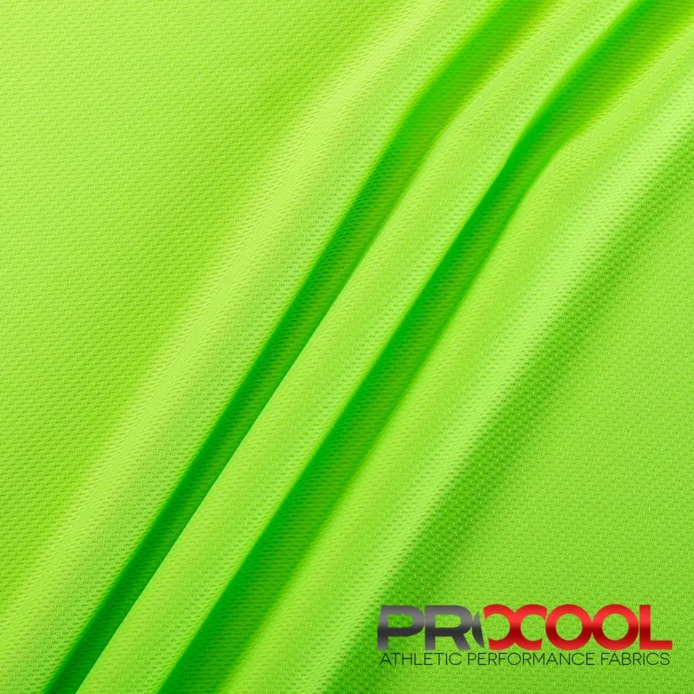 ProCool® Dri-QWick™ Jersey Mesh CoolMax Fabric (W-434)