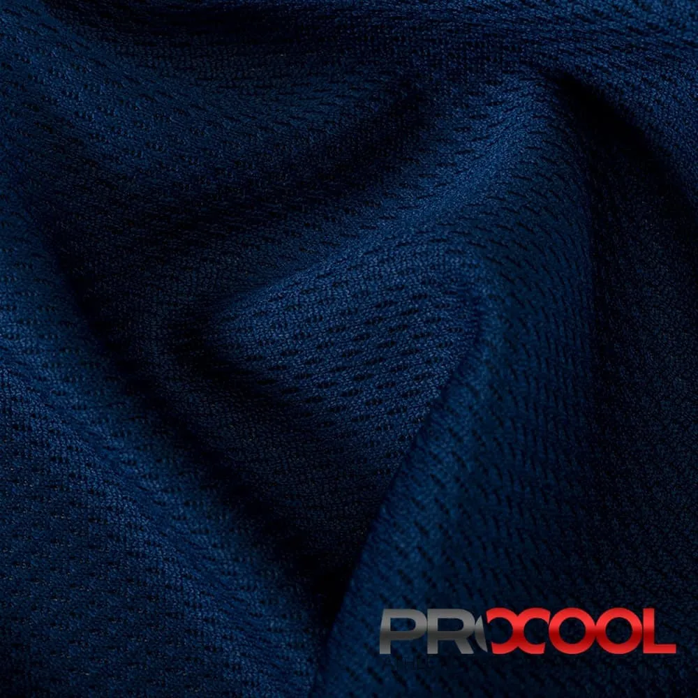 ProCool® Dri-QWick™ Jersey Mesh CoolMax Fabric (W-434)