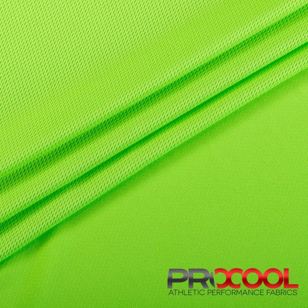 ProCool® Dri-QWick™ Jersey Mesh CoolMax Fabric (W-434)