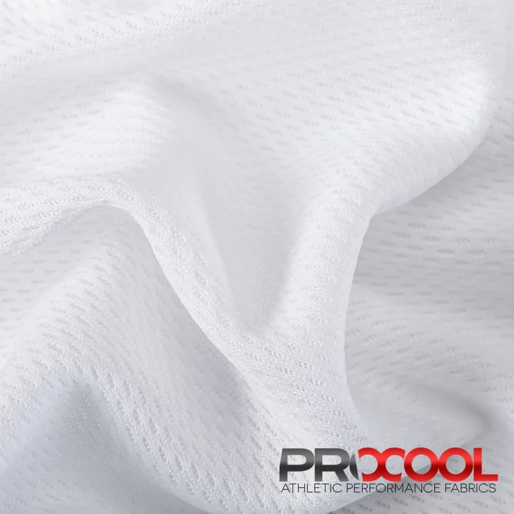 ProCool® Dri-QWick™ Jersey Mesh CoolMax Fabric (W-434)