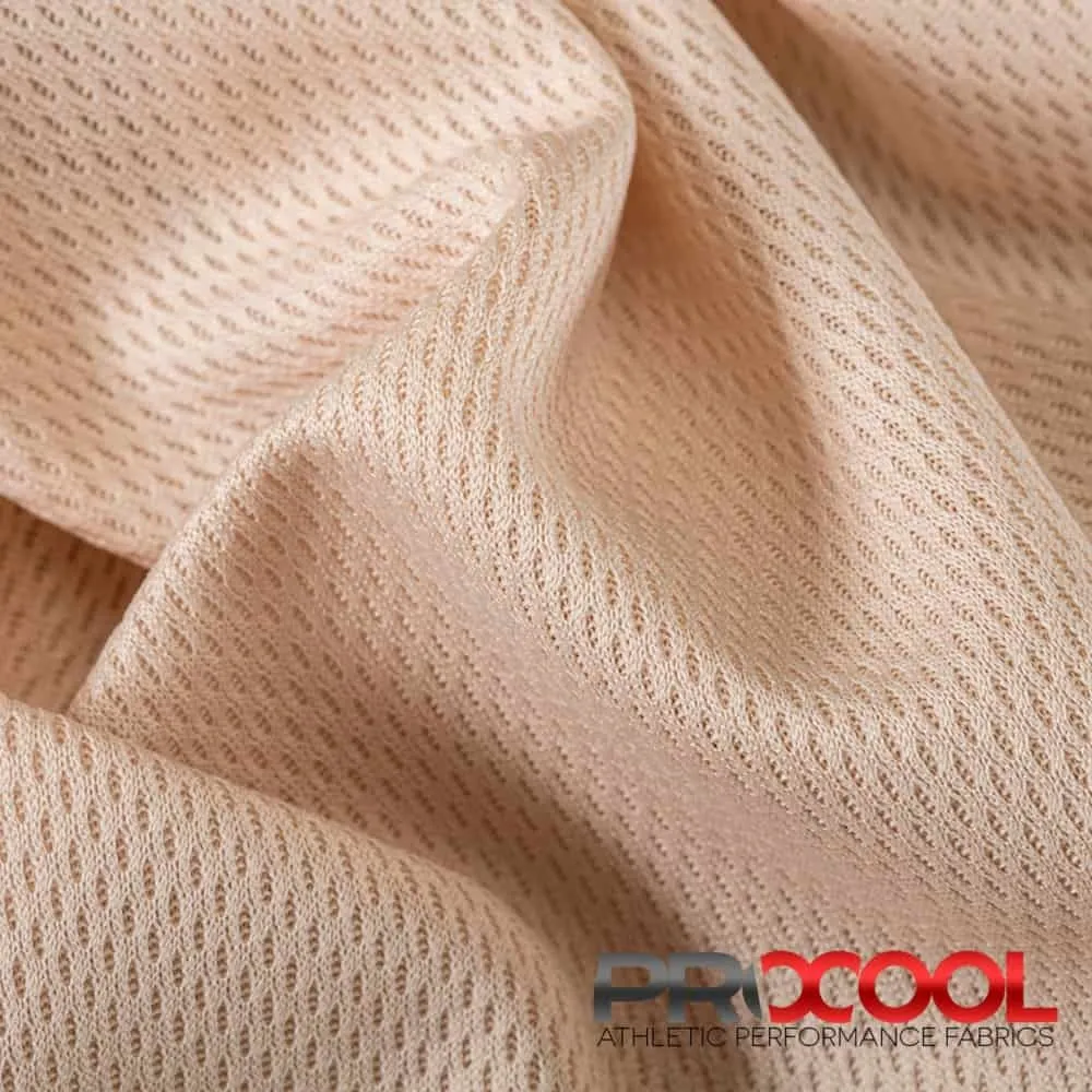 ProCool® Dri-QWick™ Jersey Mesh CoolMax Fabric (W-434)