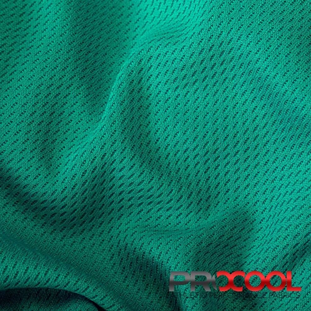 ProCool® Dri-QWick™ Jersey Mesh CoolMax Fabric (W-434)