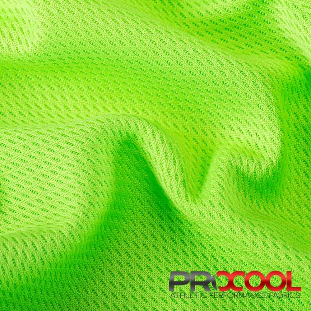 ProCool® Dri-QWick™ Jersey Mesh CoolMax Fabric (W-434)