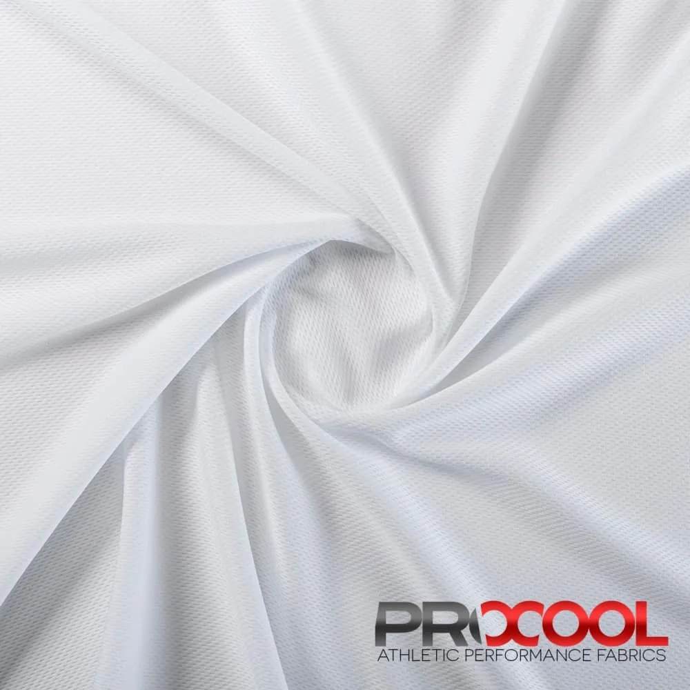 ProCool® Dri-QWick™ Jersey Mesh CoolMax Fabric (W-434)