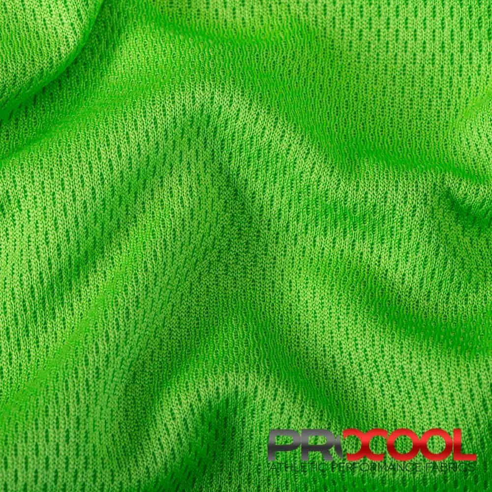 ProCool® Dri-QWick™ Jersey Mesh CoolMax Fabric (W-434)