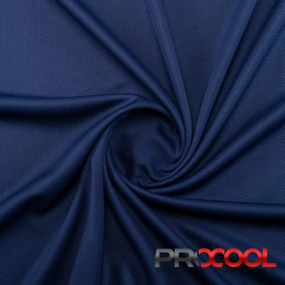 ProCool® Dri-QWick™ Jersey Mesh CoolMax Fabric (W-434)