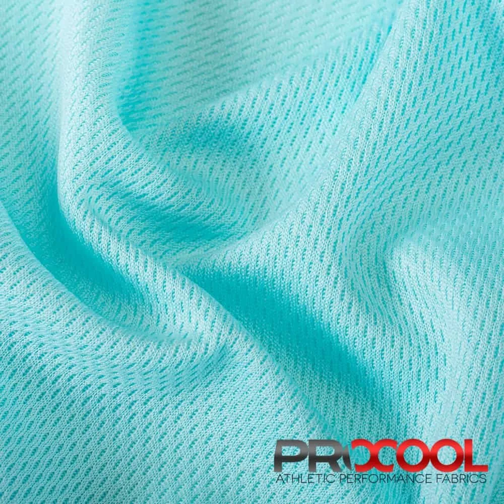 ProCool® Dri-QWick™ Jersey Mesh CoolMax Fabric (W-434)