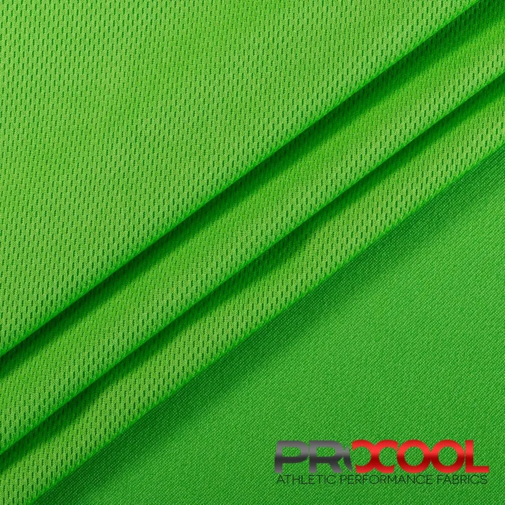 ProCool® Dri-QWick™ Jersey Mesh CoolMax Fabric (W-434)