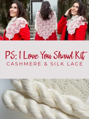 PS: I Love you Kit <br><small>yarn & knitting pattern kit</small>