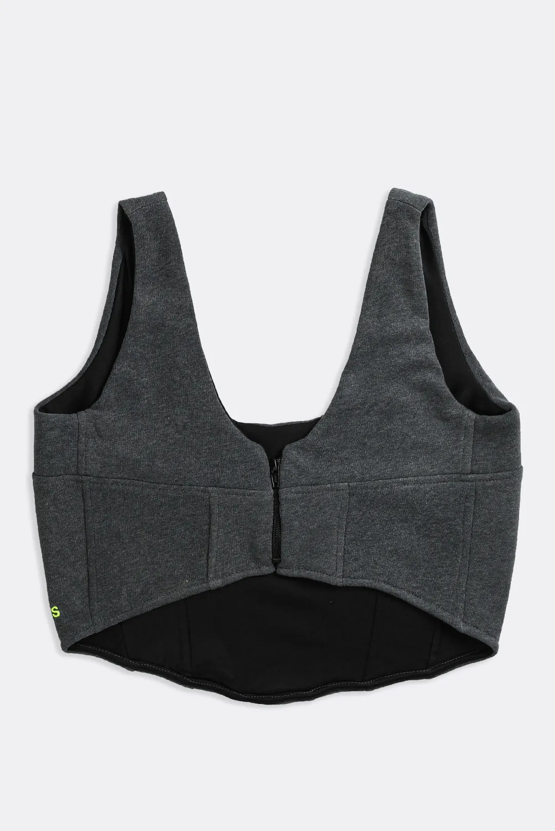 Rework Adidas Sweatshirt Bustier - L