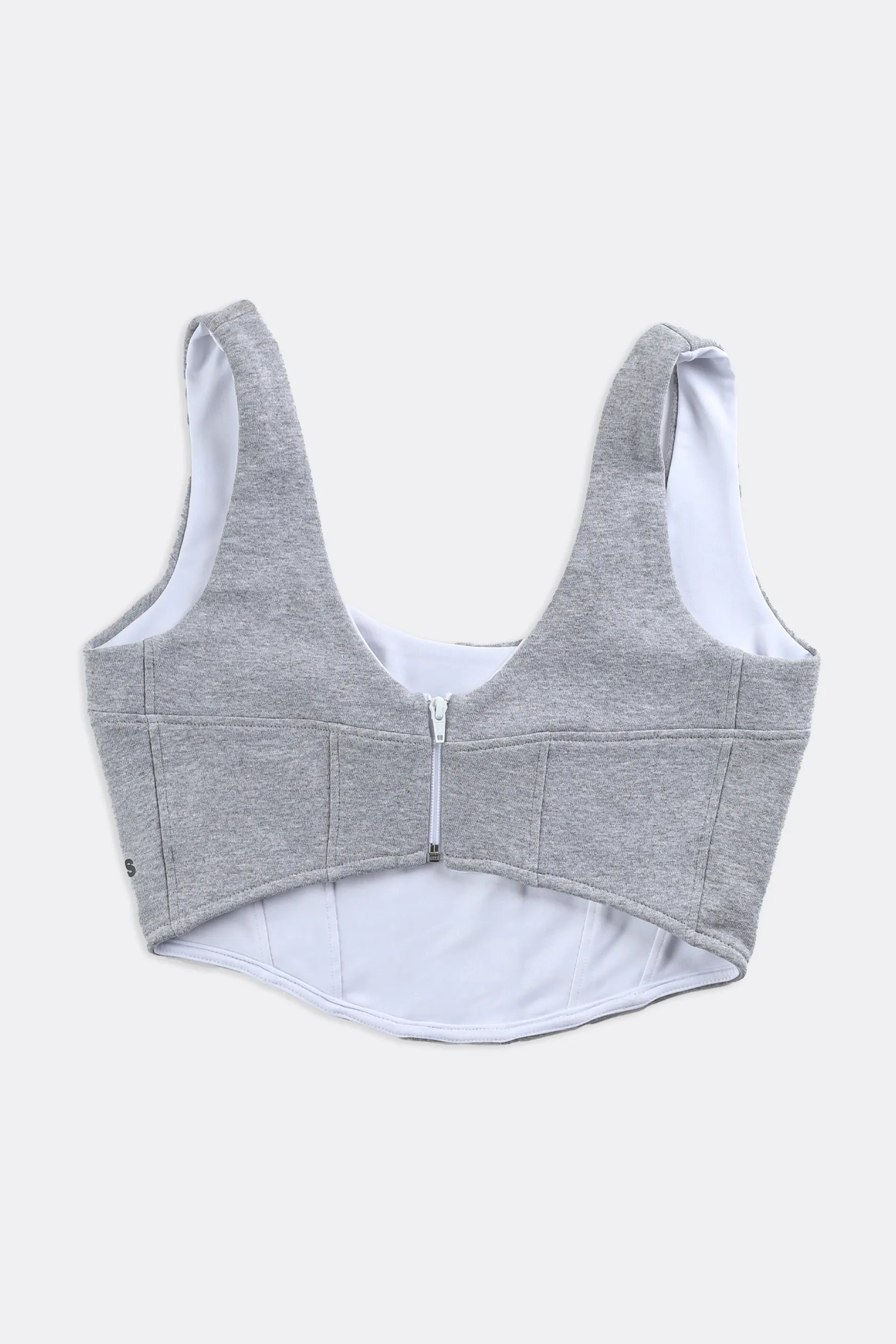 Rework Adidas Sweatshirt Bustier - L