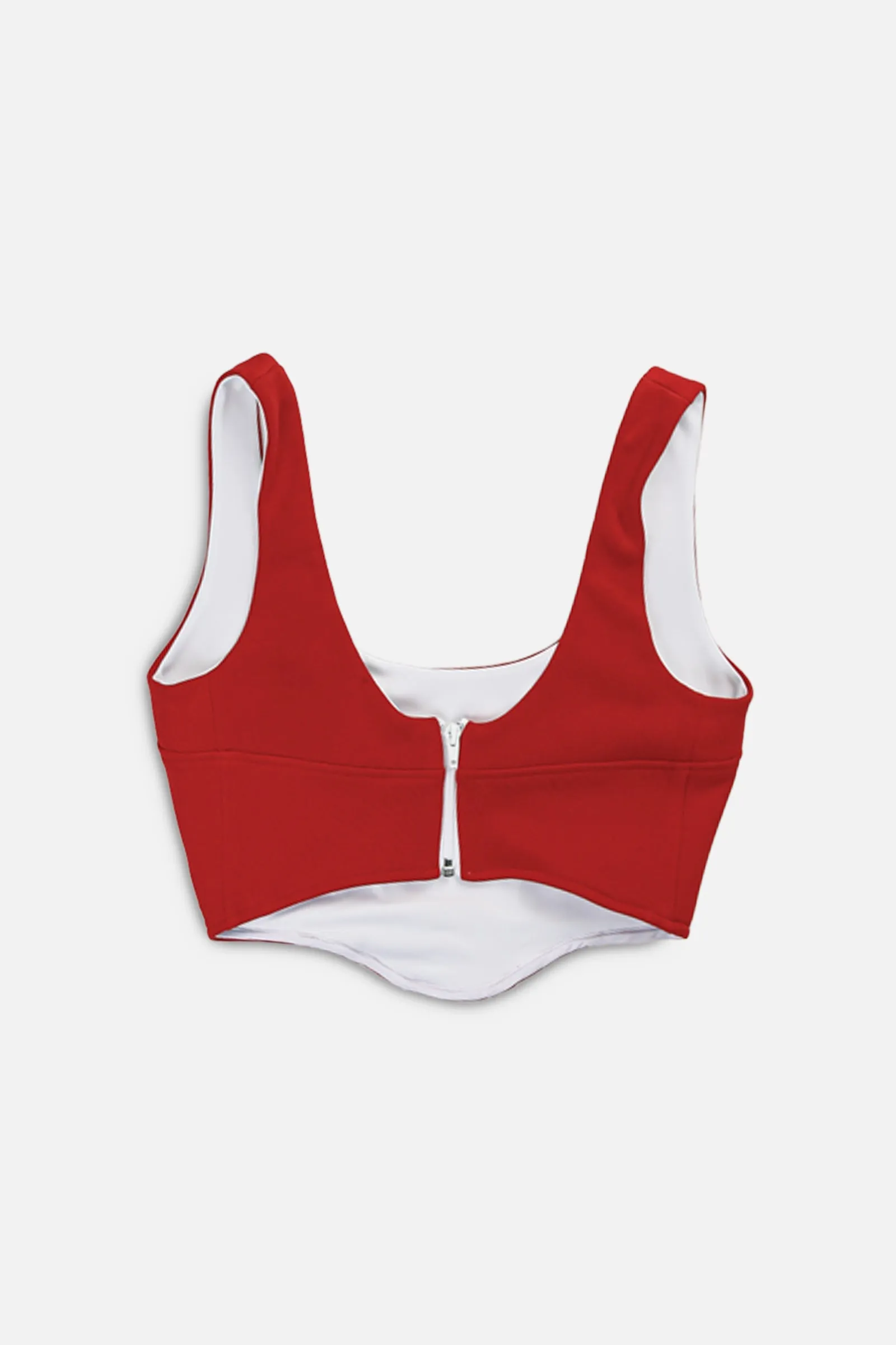 Rework Adidas Sweatshirt Bustier - S