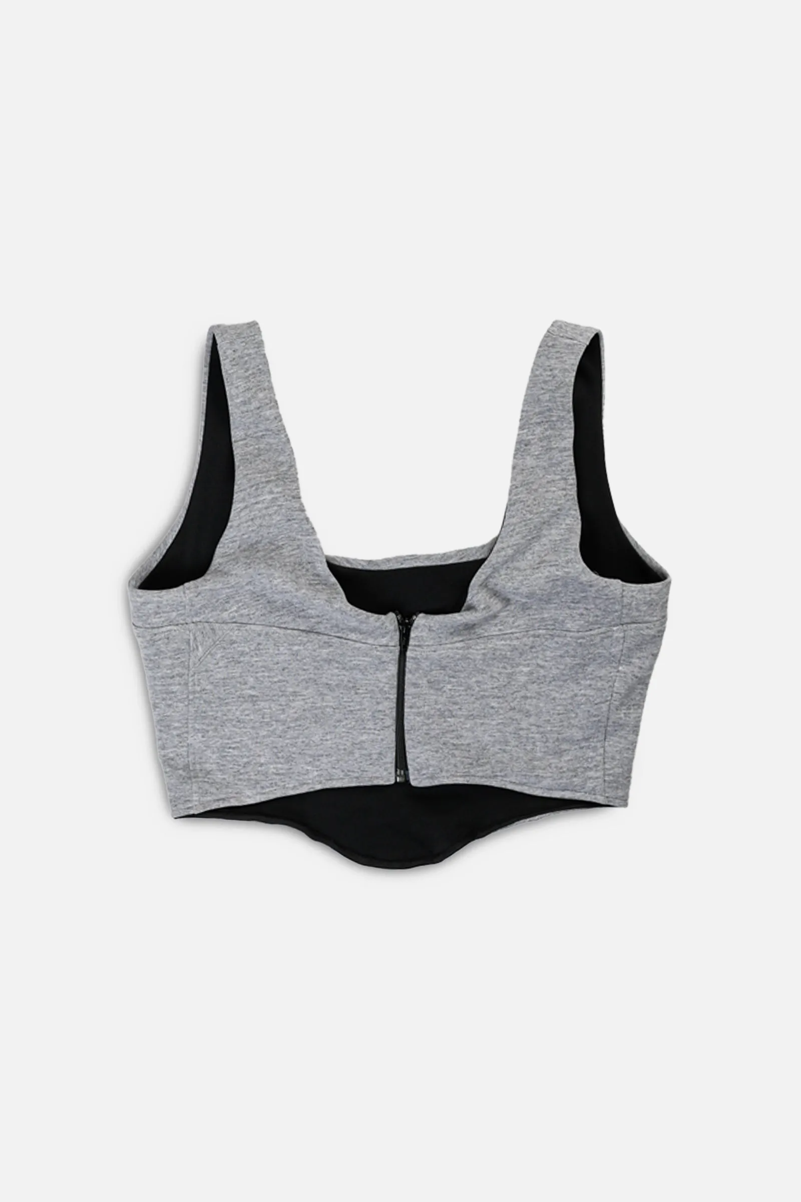 Rework Adidas Sweatshirt Bustier - XL