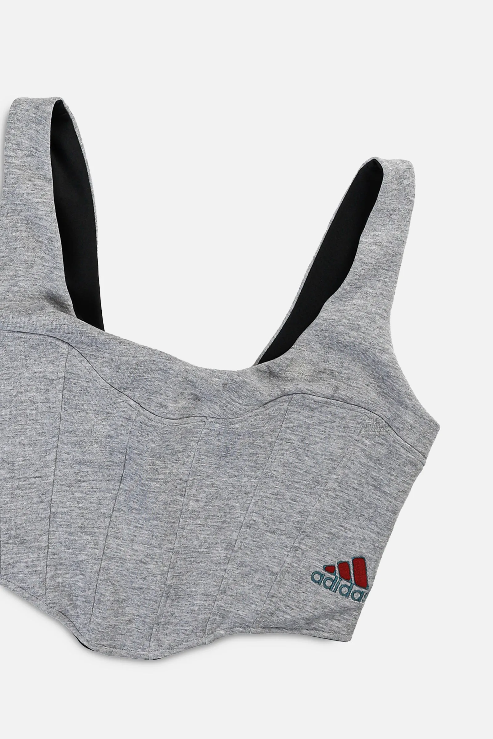 Rework Adidas Sweatshirt Bustier - XL