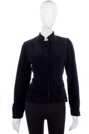 Rodi Casual Corduroy Jacket Black Size 12