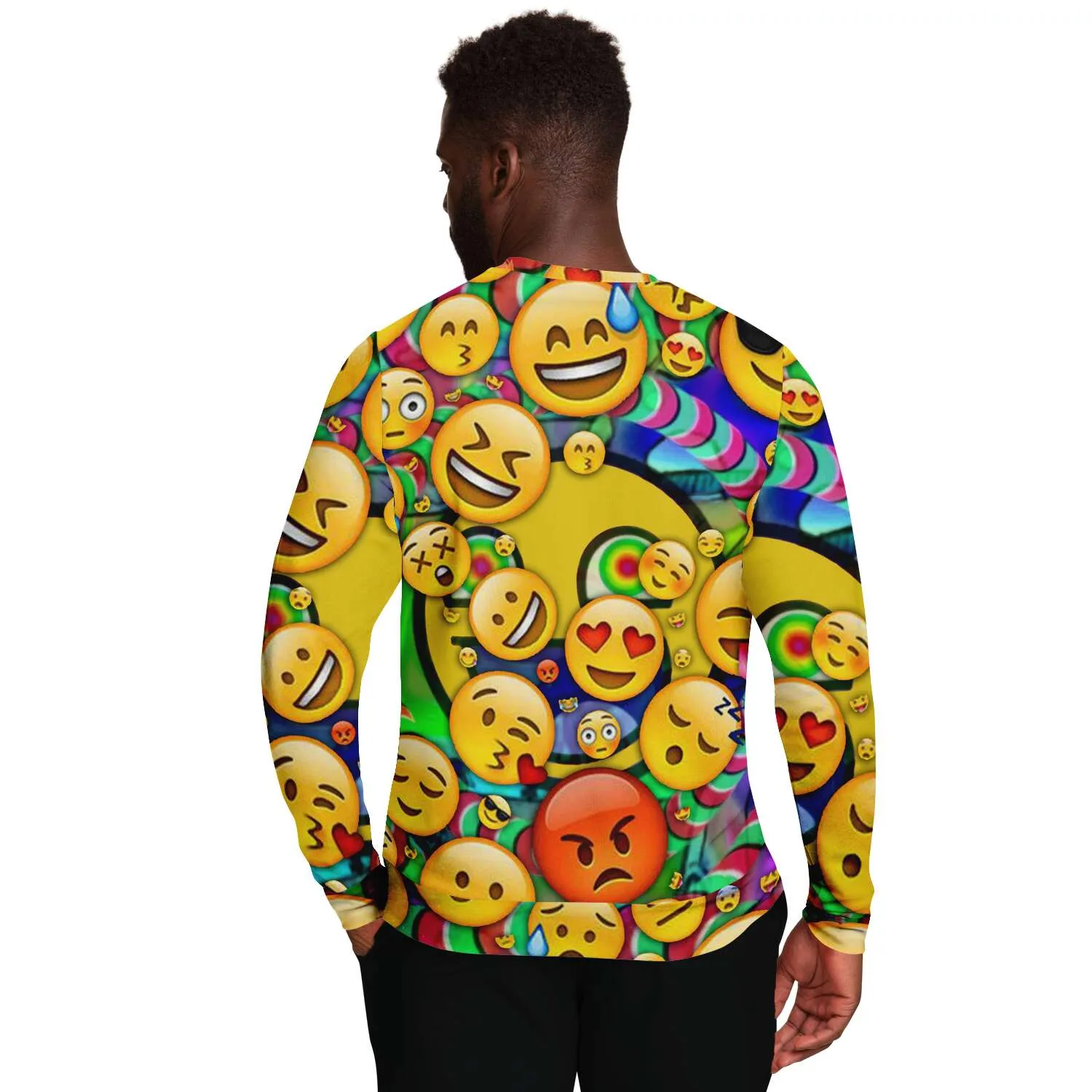 Rolling Emojis 3D Unisex Sweater