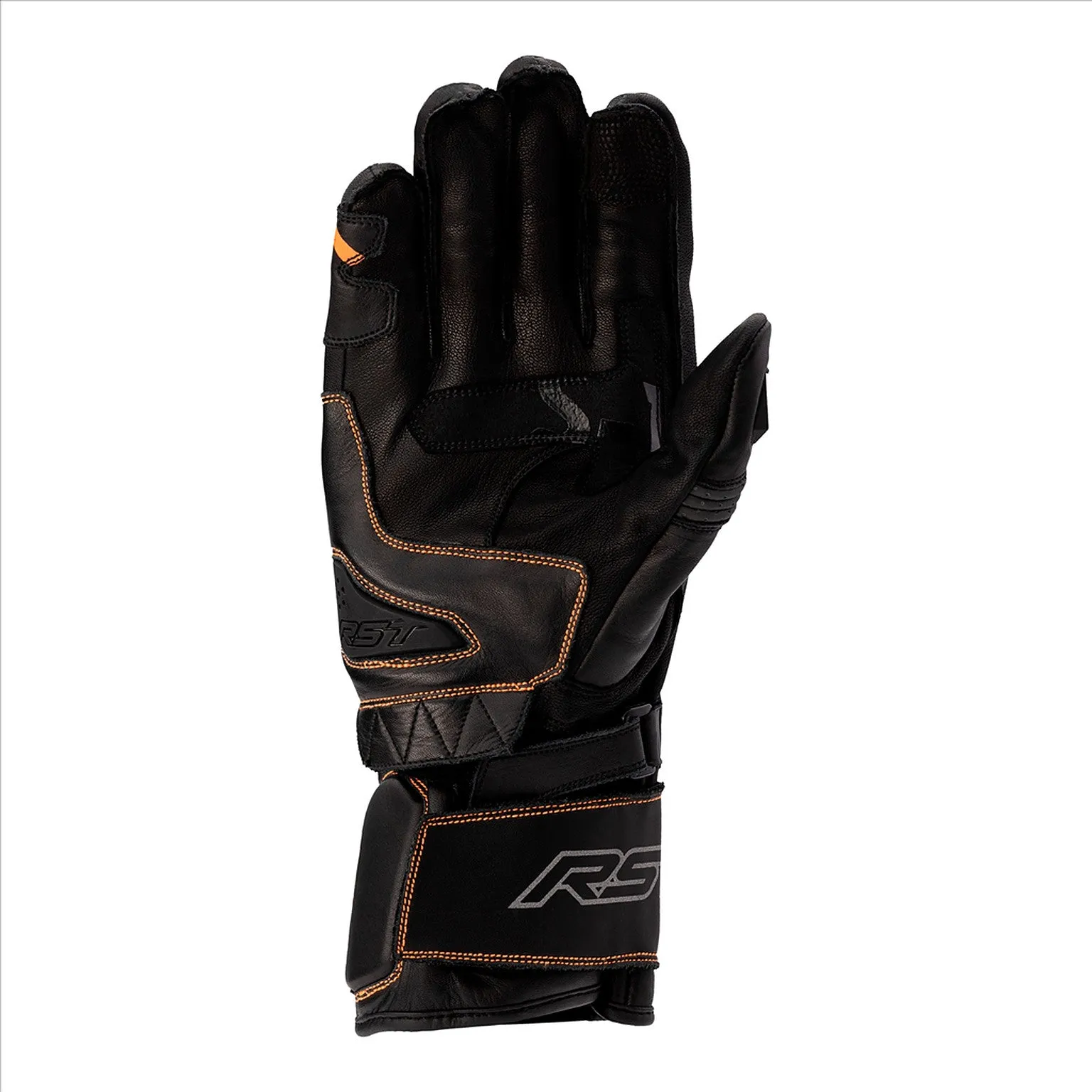 RST S1 CE Men's Leather Glove - Black, Grey, Orange