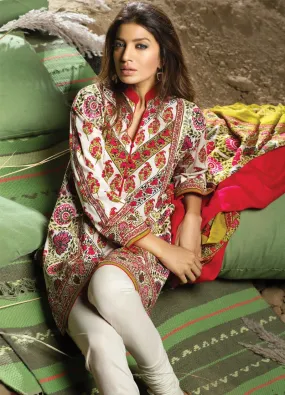 Sana Safinaz Winter Shawl Collection 2015 - 02A