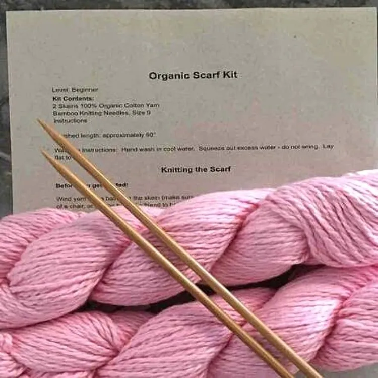 Scarf Kit - 100% Organic Cotton