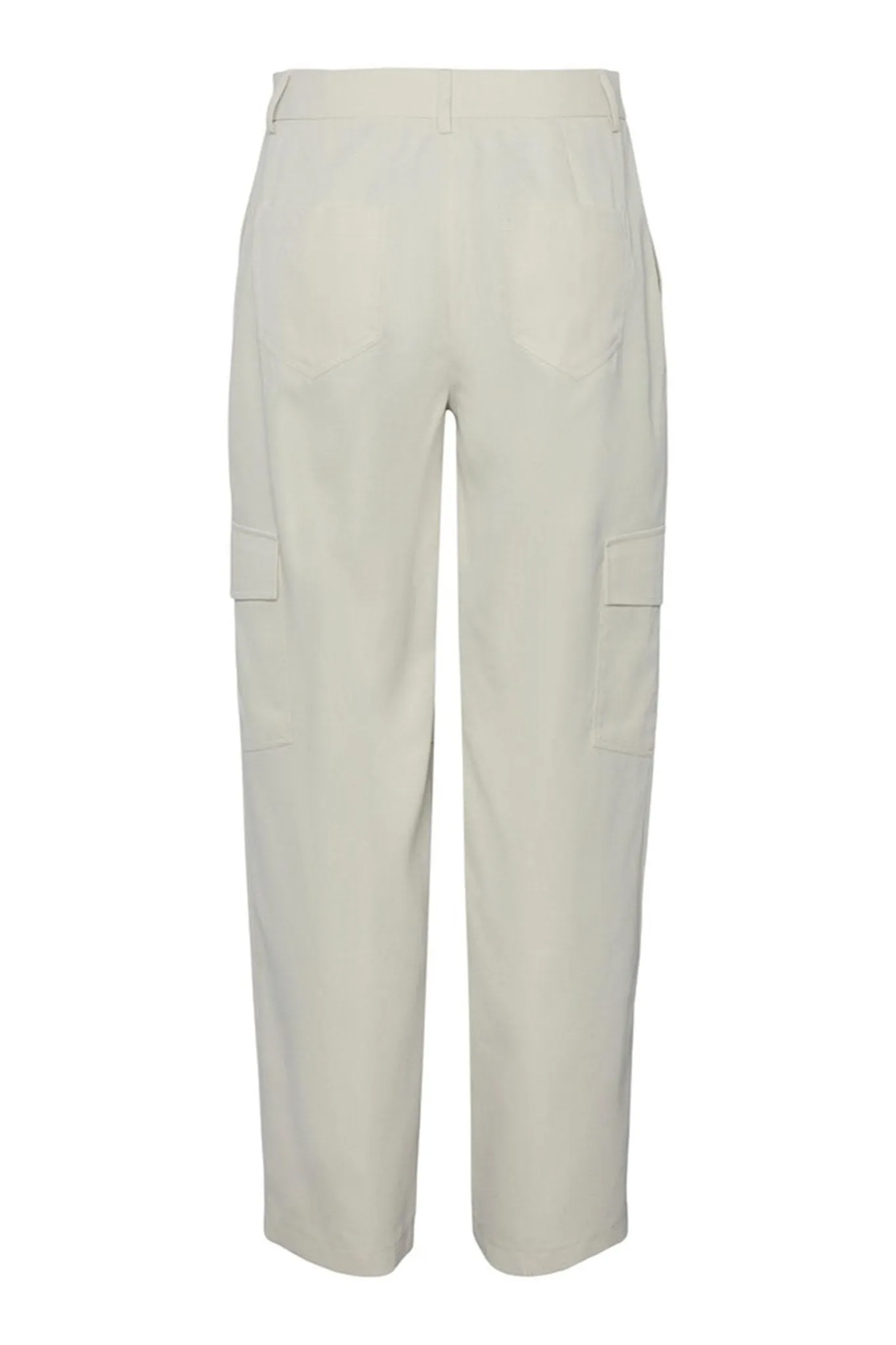 Sille Cargo Pants - White Pepper