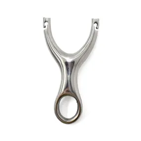 Sleek and Hot Stainless Steel Slingshot