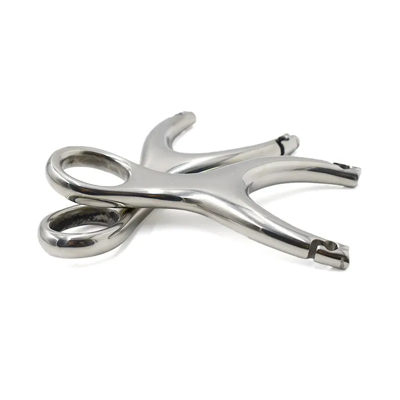 Sleek and Hot Stainless Steel Slingshot