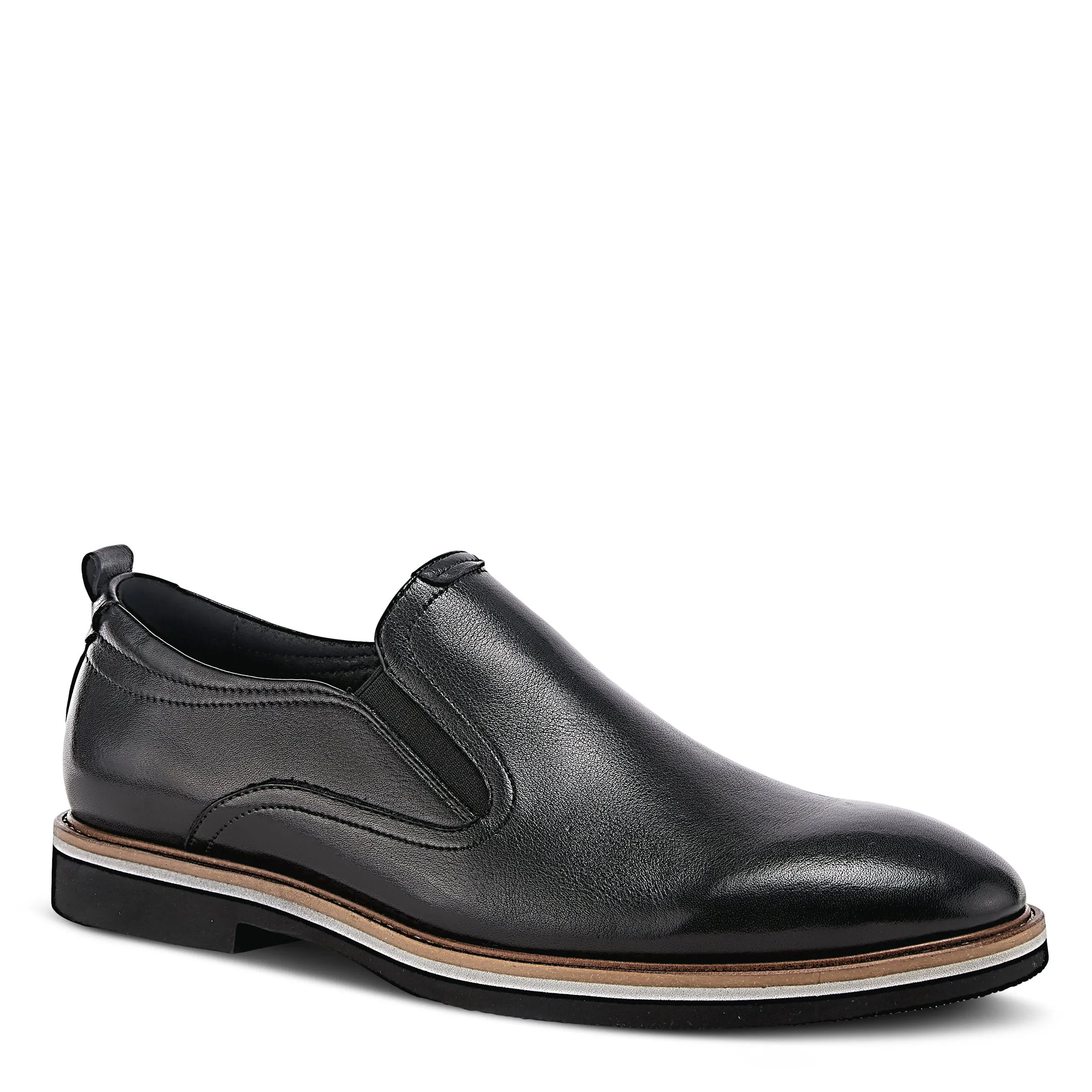 SPRING STEP MEN HICKORY SLIP-ON SHOES