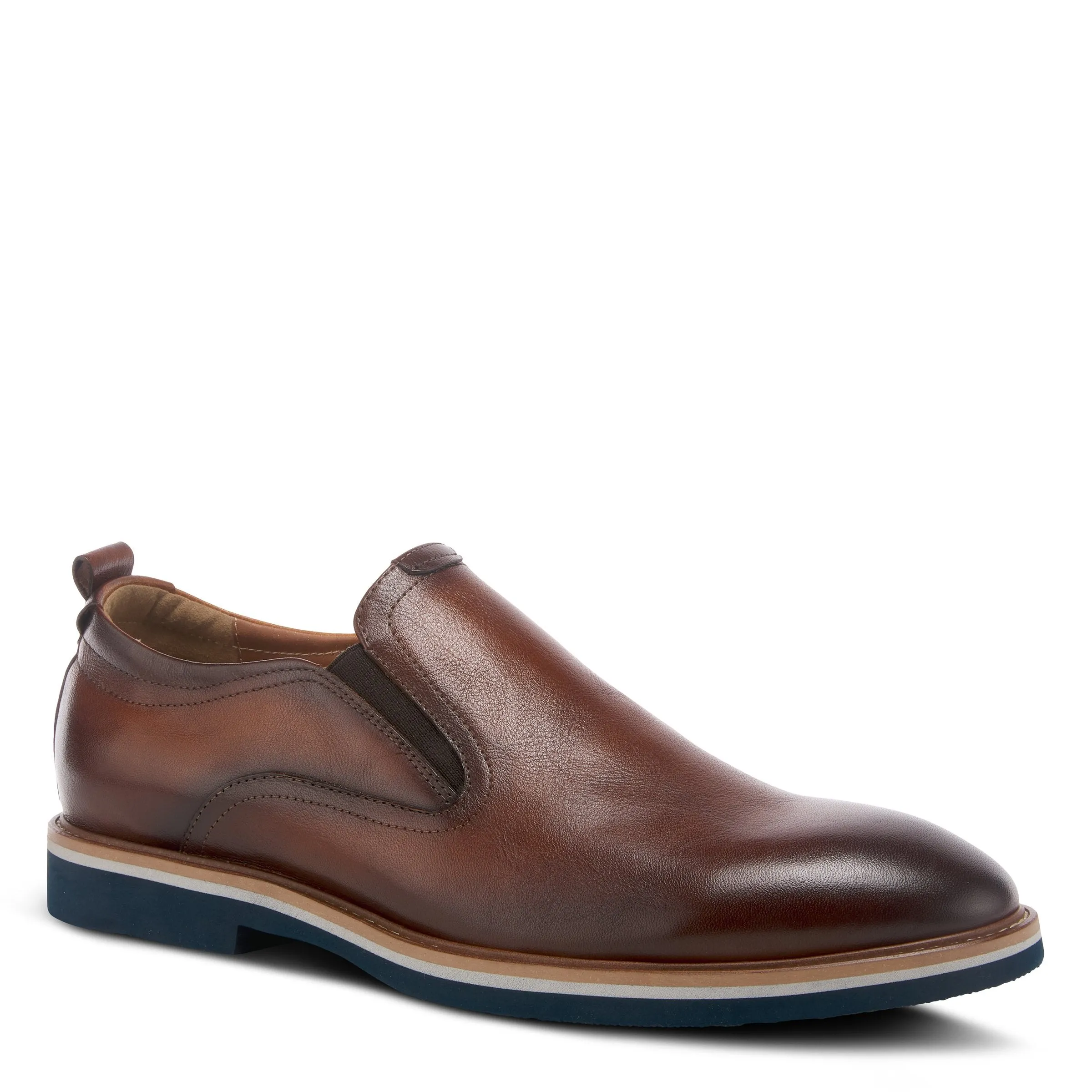 SPRING STEP MEN HICKORY SLIP-ON SHOES