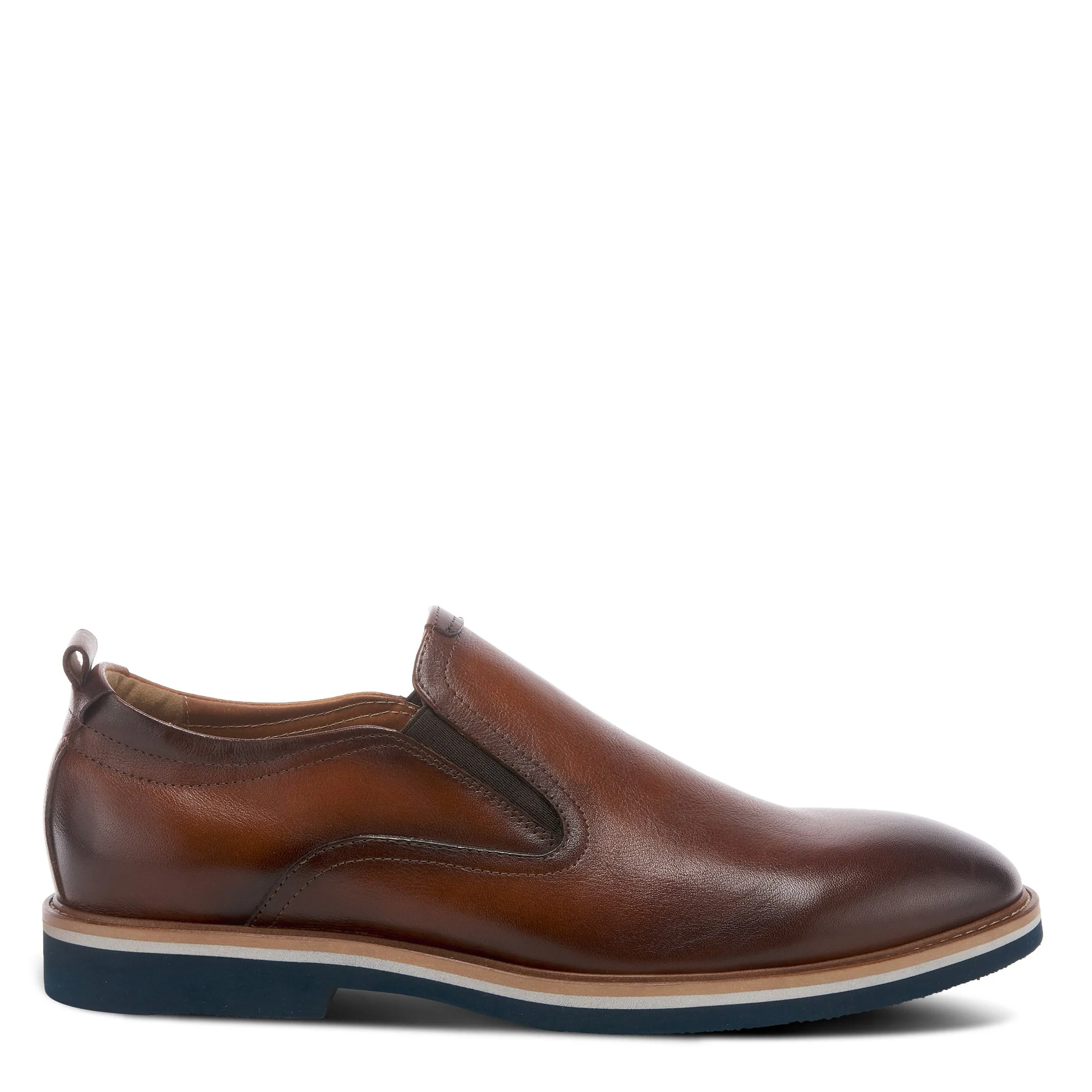 SPRING STEP MEN HICKORY SLIP-ON SHOES