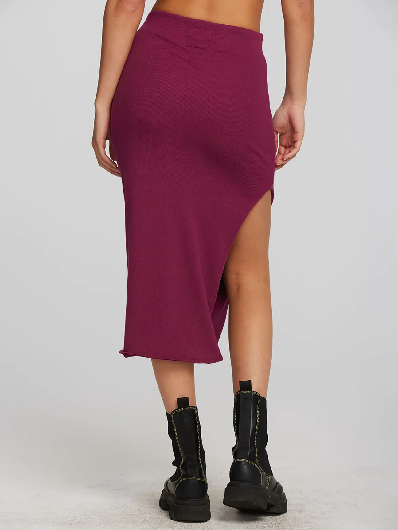 Sterling Plum Midi Skirt