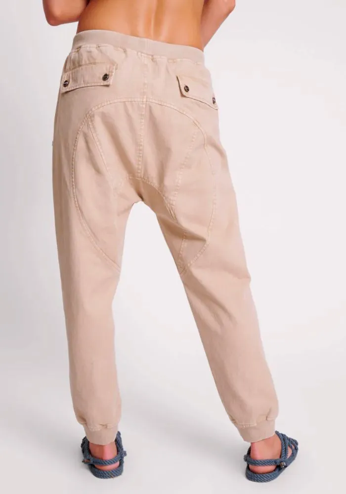 Stone Canvas Cadet Pants