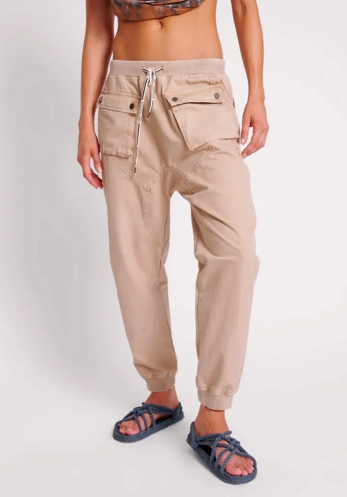 Stone Canvas Cadet Pants