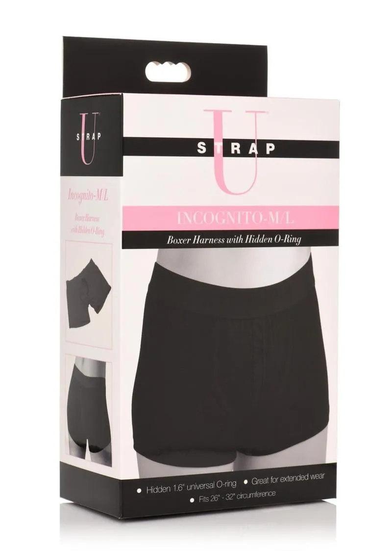 Strap U Incognito Boxer Harness with Hidden O-Ring