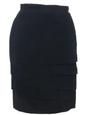 Suede Ra Ra Skirt - S