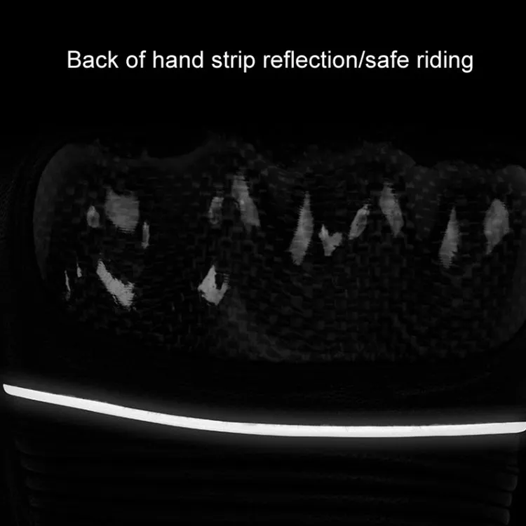 SULAITE Motorcycle Sheepskin Carbon Fiber Breathable Half-finger Riding Gloves, Size: XL(Black)