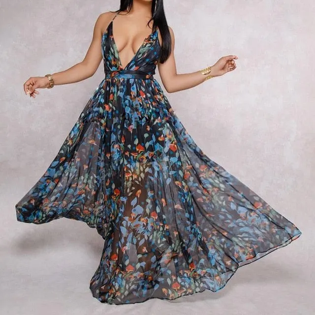 Summer Boho Style Maxi Dress - Culture Heaven Special