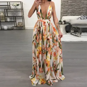 Summer Boho Style Maxi Dress - Culture Heaven Special