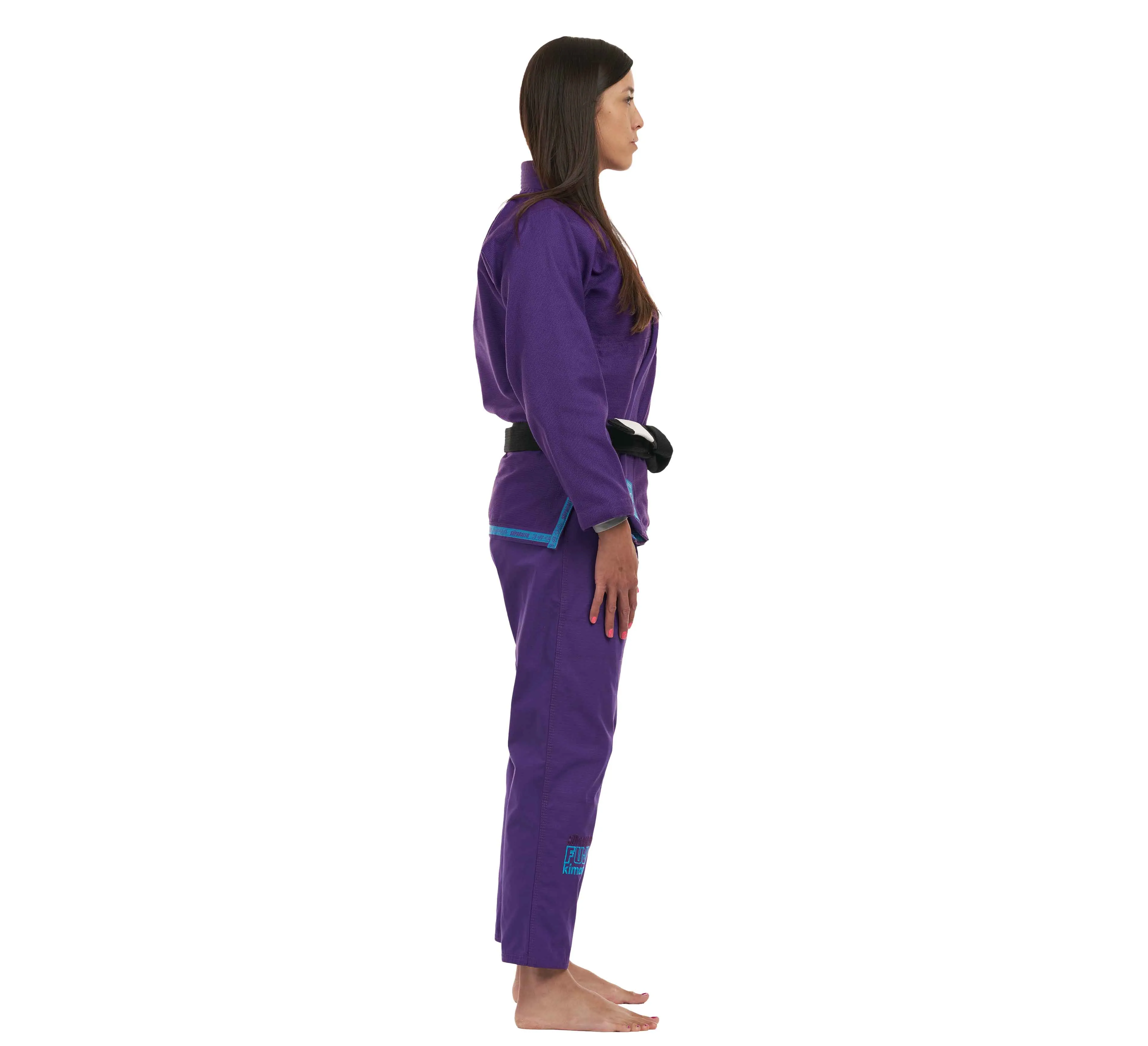 Suparaito Womens BJJ Gi Purple/Blue