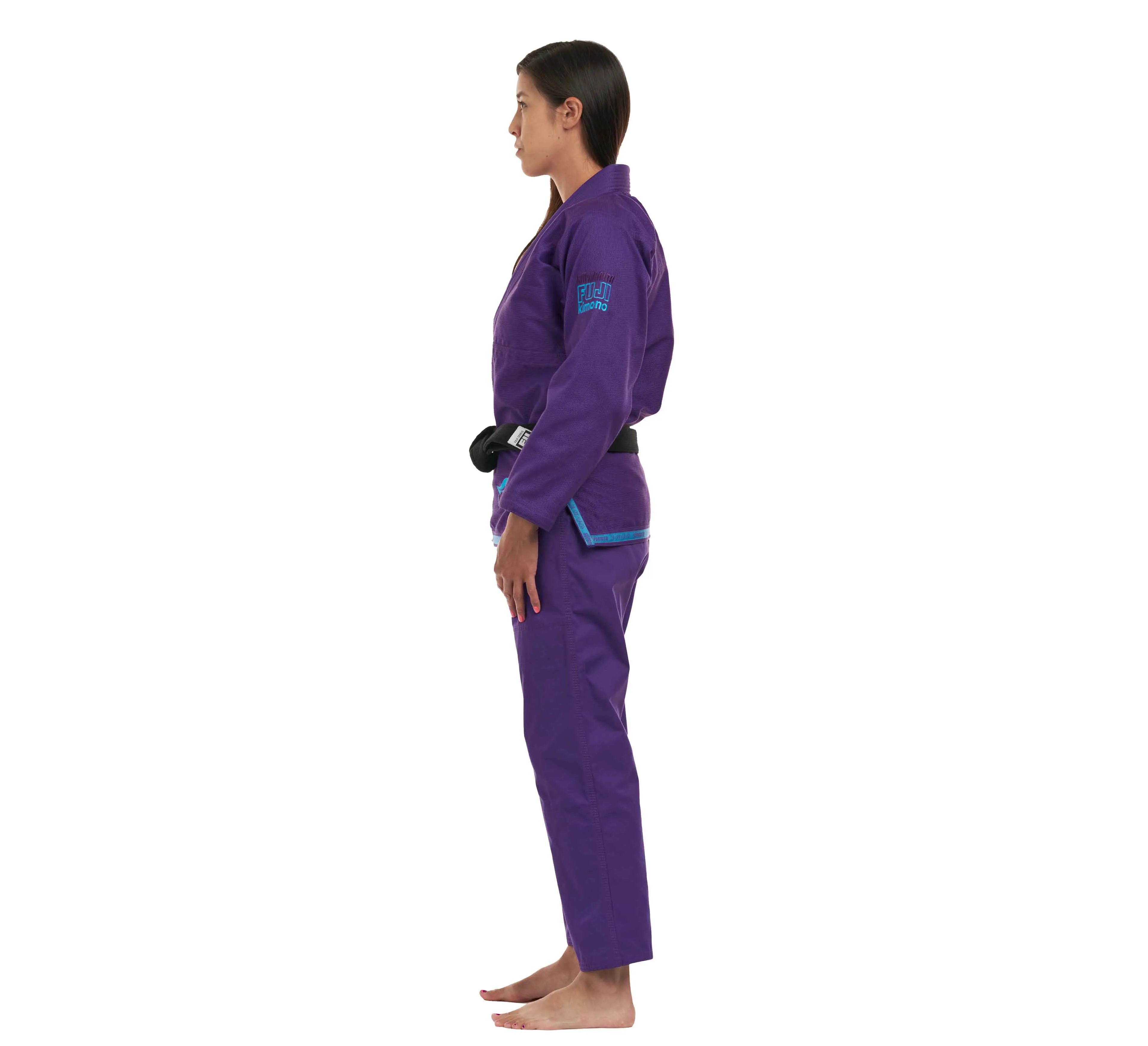 Suparaito Womens BJJ Gi Purple/Blue