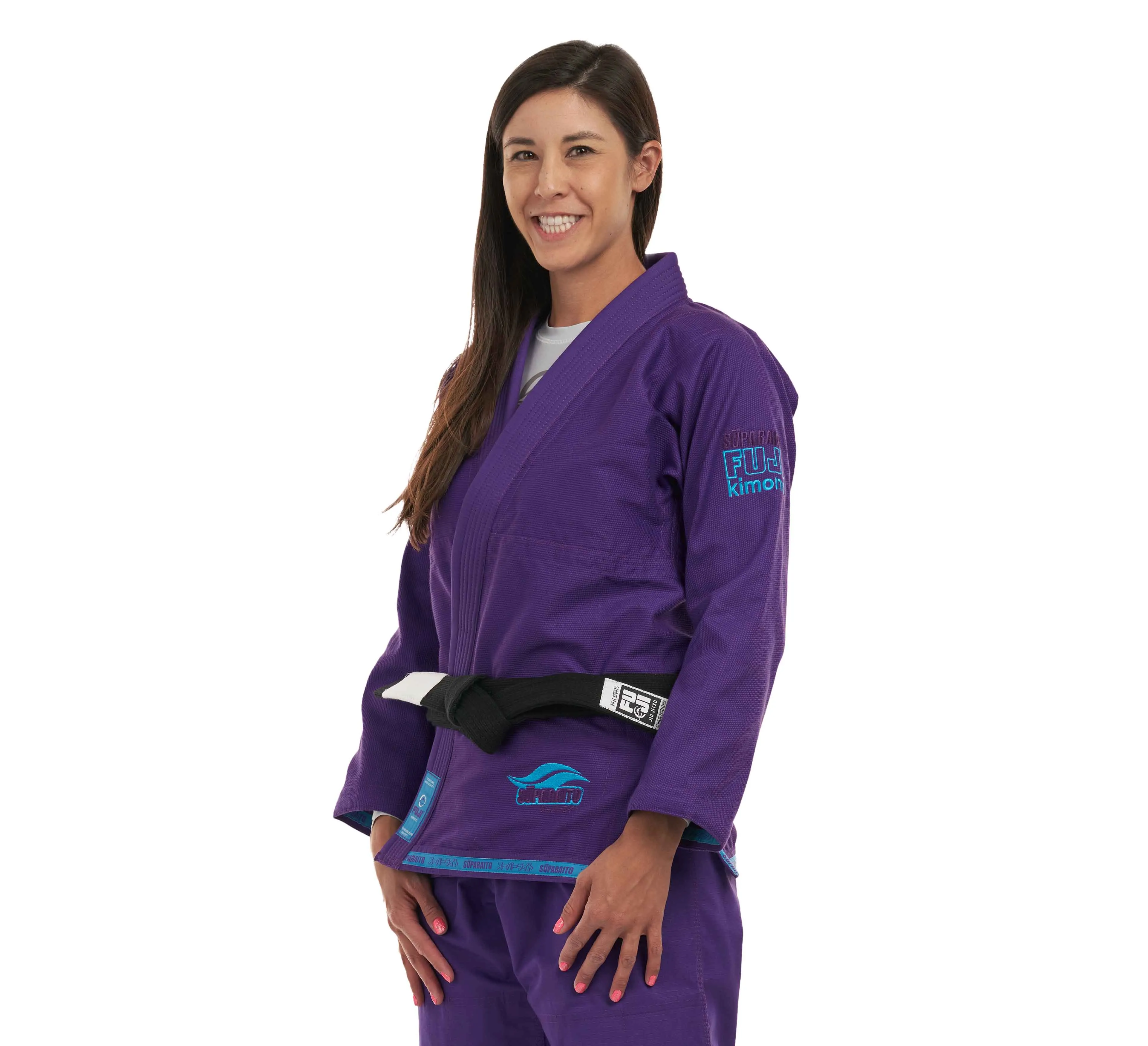 Suparaito Womens BJJ Gi Purple/Blue