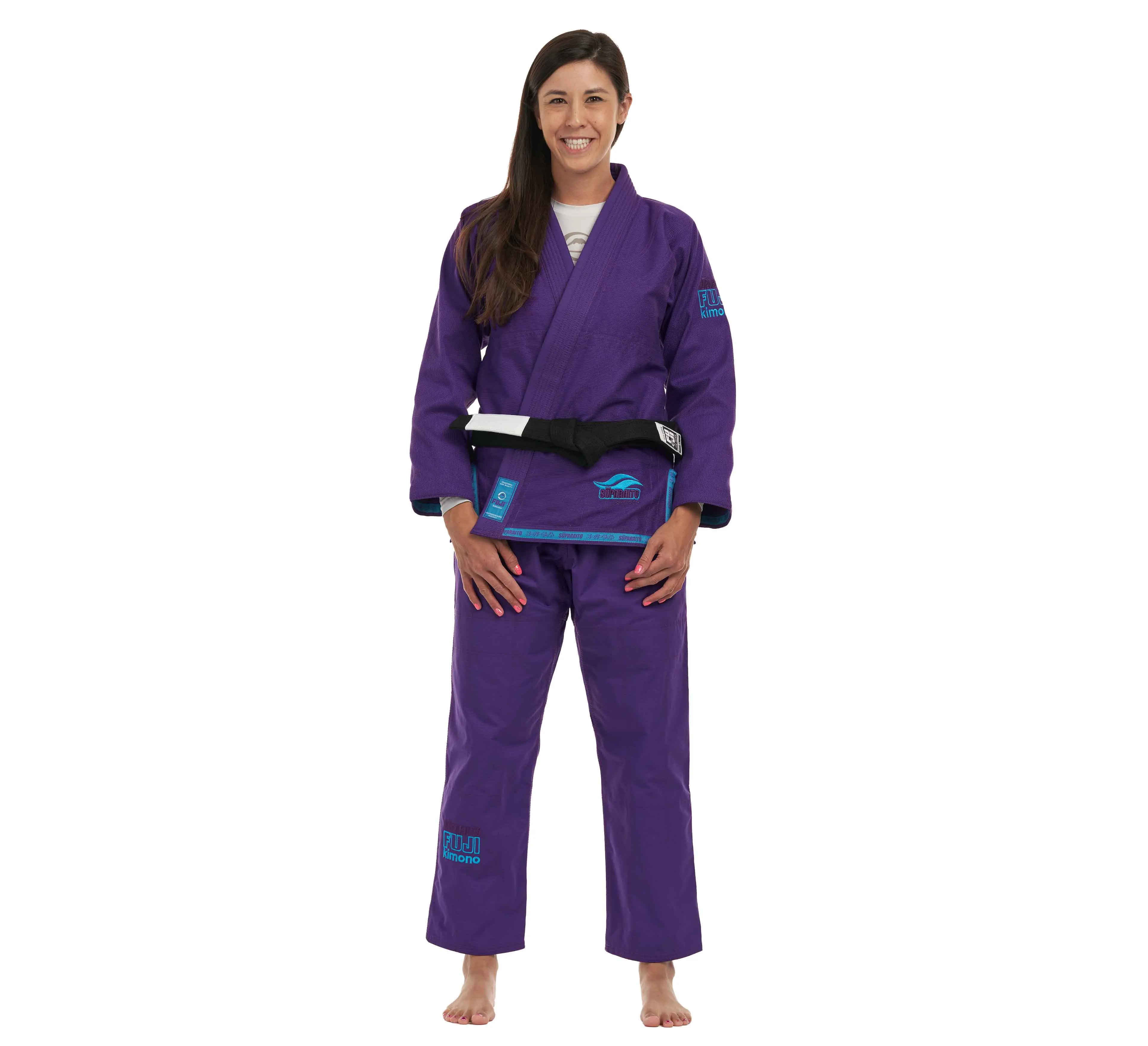 Suparaito Womens BJJ Gi Purple/Blue