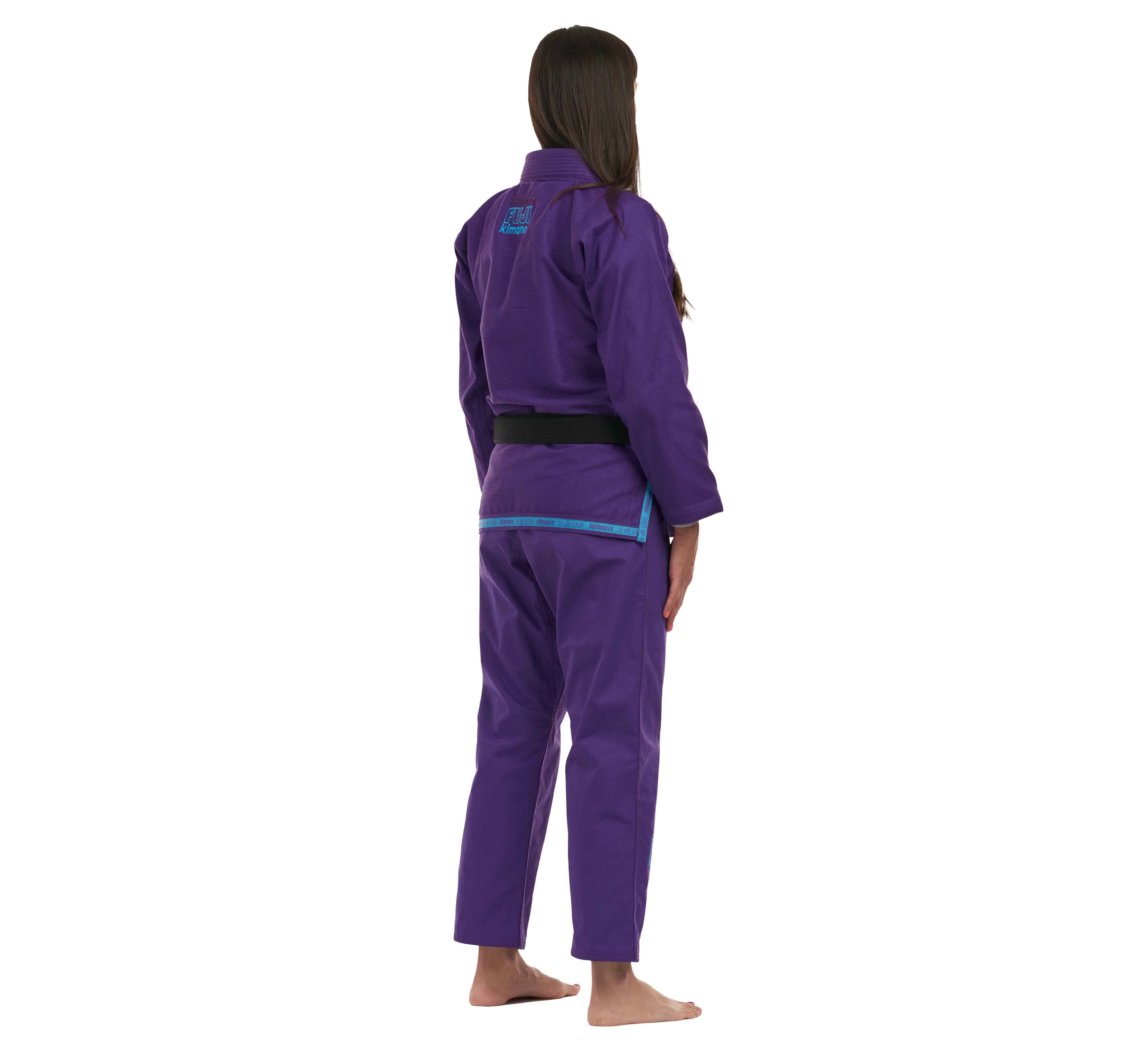 Suparaito Womens BJJ Gi Purple/Blue