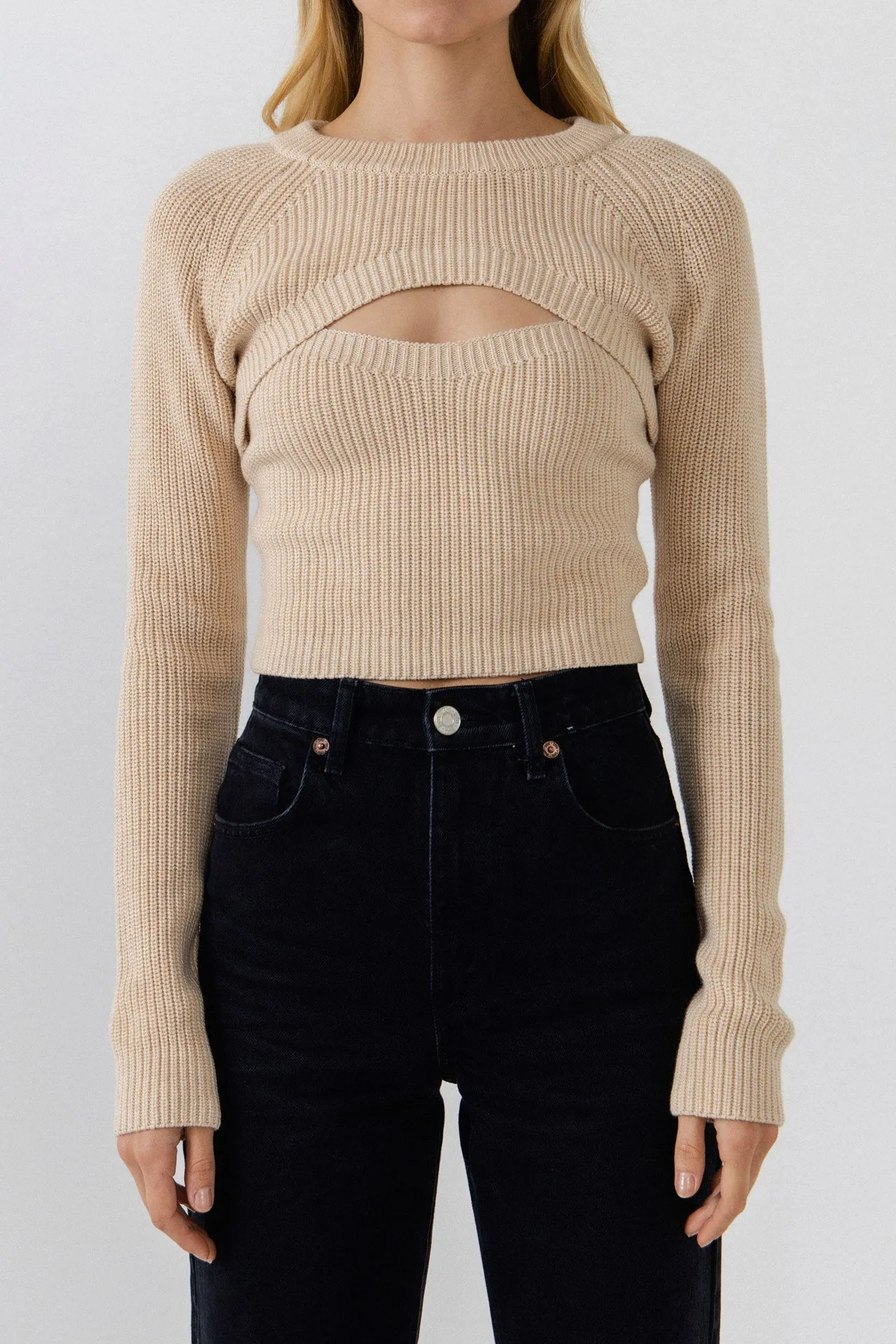 Super Crop Knit Top