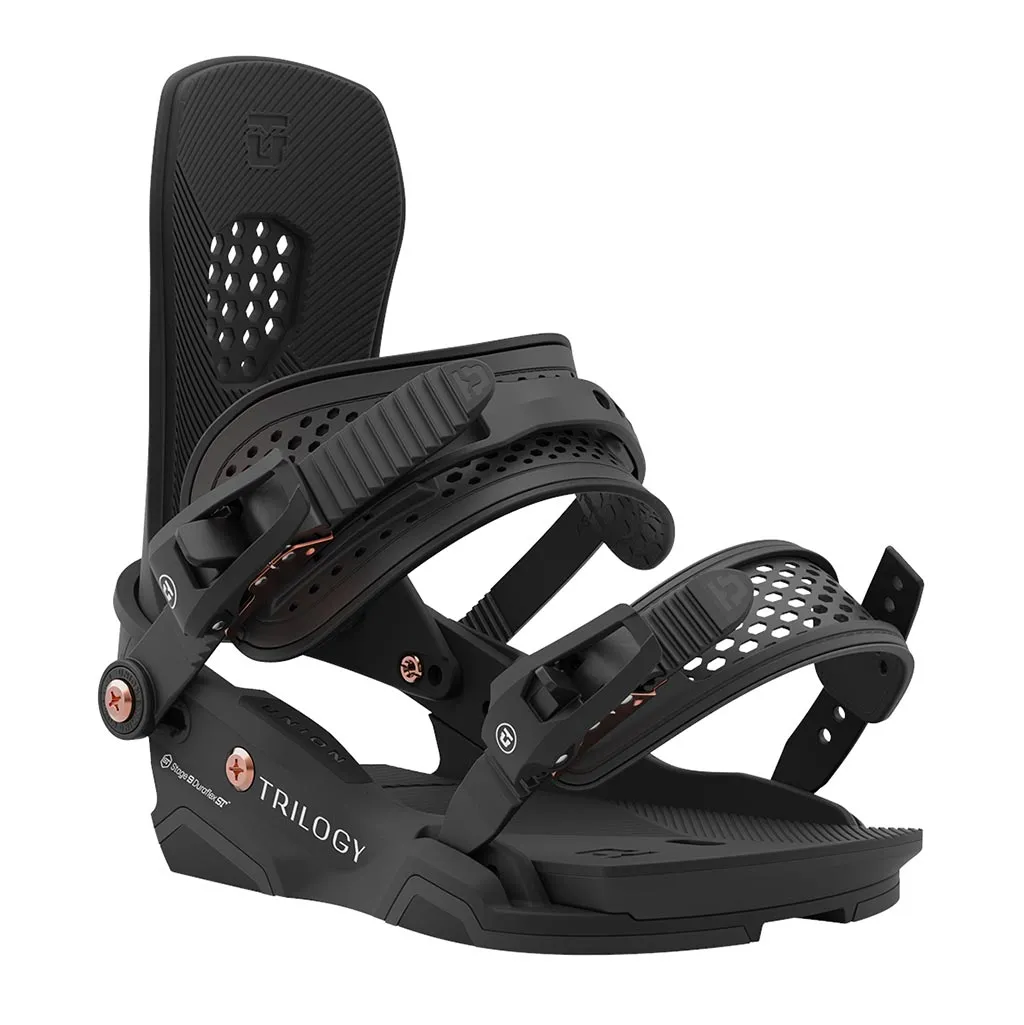 Union 2024 Trilogy Womens Bindings - Black