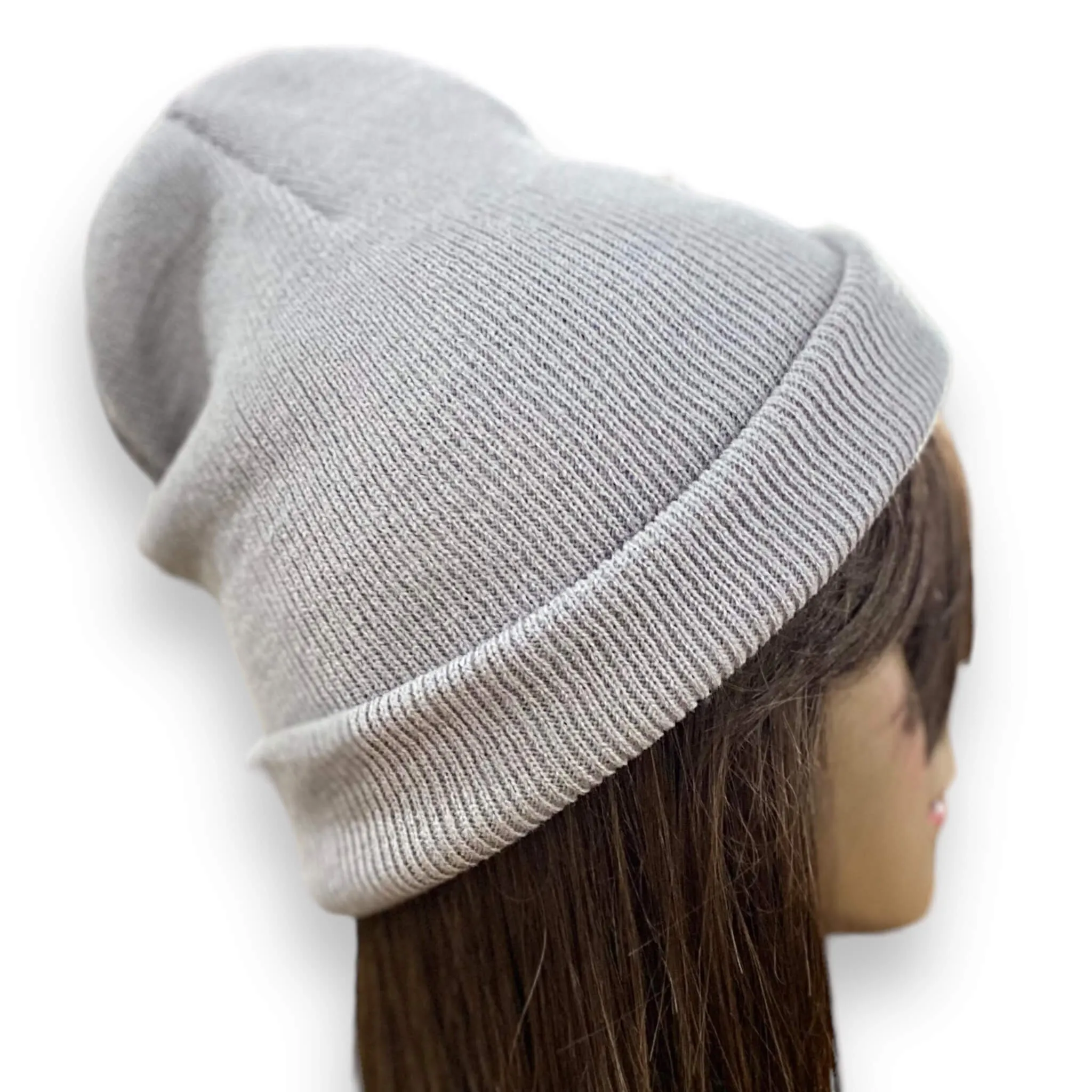 Unisex Fitted Knitted Beanies