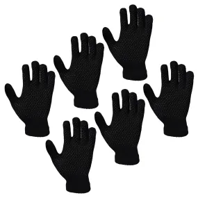 Unisex Gripper Gloves - Pack of 6