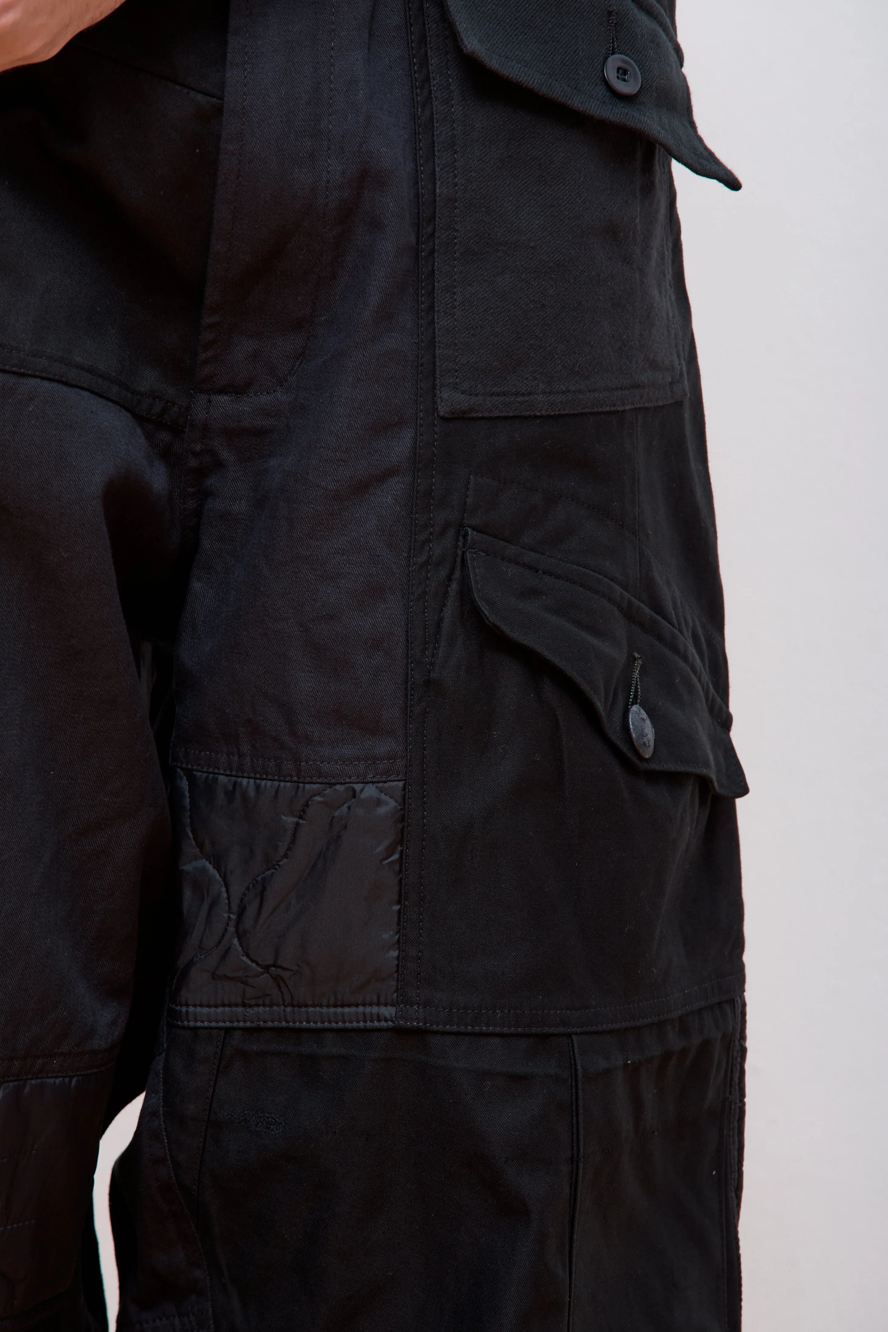 Upcycled M59 Cargo Snopants Black