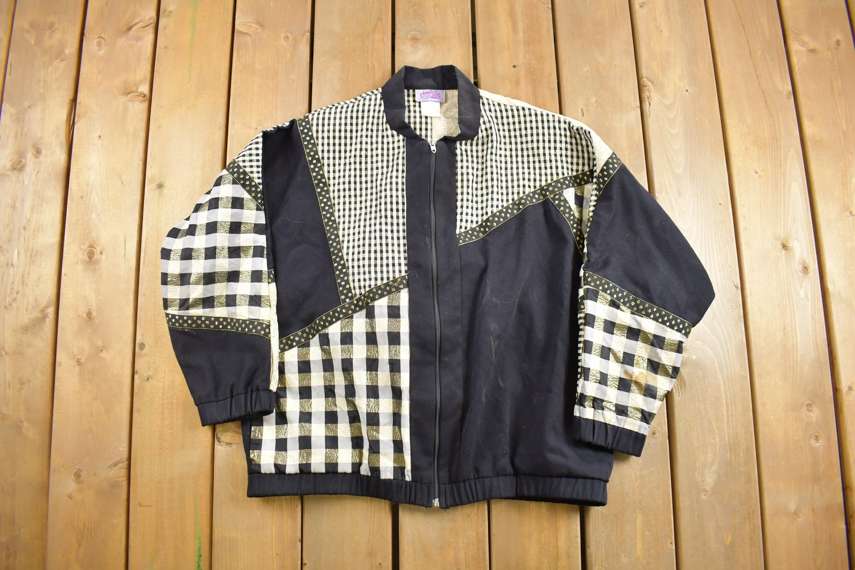 Vintage 1980s Southern Stitches and More Windbreaker Jacket