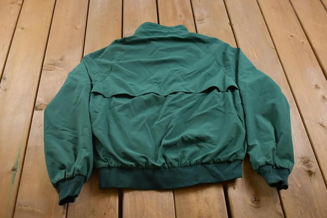 Vintage 1980s Van Heusen Baracuta MTG Windbreaker Jacket